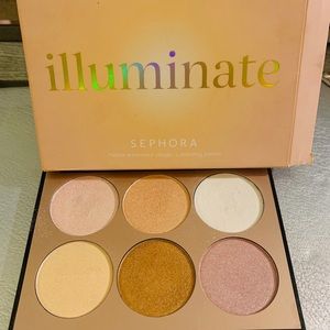 Barely used Sephora highlighter palette